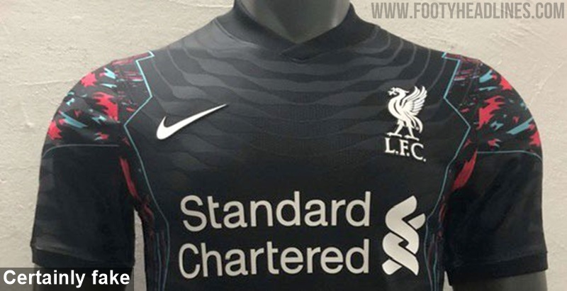 Black and 2024 blue liverpool jersey